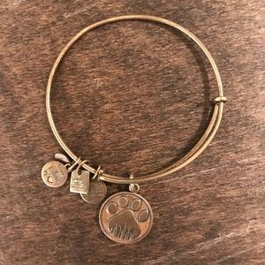 Alex and Ani Paw Print Charity Bracelet